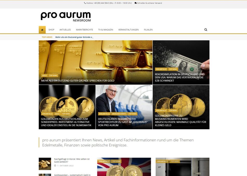 pro aurum Newsroom